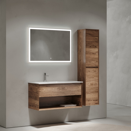 Тумба под раковину Sancos Marmi 1.0 MR1.0100LECH 99,5х44,5х52 настенная - фото 3